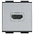 Розетка HDMI LIVING LIGHT, алюминий NT4284 Bticino