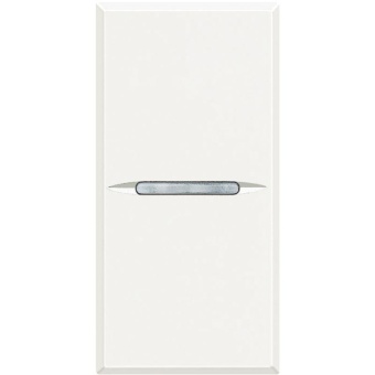 Кнопка 10А Axolute бел. Leg BTC HD4005A Bticino