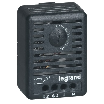 Термостат - точность 0,5 °C - 10 A / 5 A - диапазон 5 - 60°С 034847 Legrand