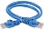 ITK Коммутационный шнур (патч-корд) кат.5E UTP LSZH 2м синий PC03-C5EUL-2M IEK