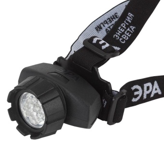 Фонарь GB-604 налобный 18хLED 3хAAA 4 реж. черн. блист. Б0031384 ЭРА
