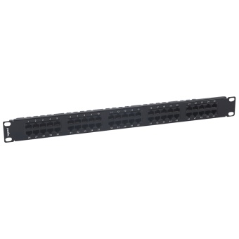Патч-панель телефонная - 19'' - 1U - категория 3 - 50 x RJ 45 033579 Legrand