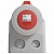 Розетка накладная - P17 Tempra Pro - IP 66/67 - 380/415 В~ - 32 A - 3К+З 555458 Legrand