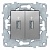 Розетка 2xUSB UNICA NEW, алюминий NU542730 Schneider Electric