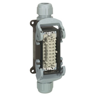 Блоч.роз., 2каб,встр.400В, 32А 16К+З 053172 Legrand