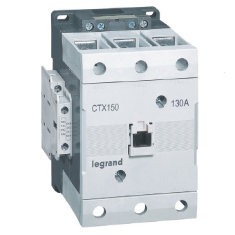 Контактор CTX³ 150 3P 130A (AC-3) 2но2нз =24В 416241 Legrand