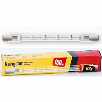Лампа галогенная 94 219 J117mm 150W R7s 230V 2000h 94219 Navigator