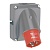 Встраиваемая вилка Hypra - IP 44 - 3К+Н+З - 16 А -пластик 052174 Legrand