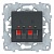 Аудио-розетка UNICA NEW, антрацит NU548654 Schneider Electric