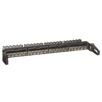 Патч-панель UTP 24 RJ45 Cat. 6a С Орг 033585 Legrand