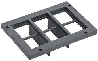 PRIMER Рамка приборная на 12 модулей ONFLOOR 24 PM-LN10D-RP-12-K03 IEK