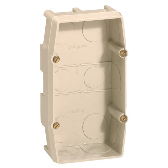 Mosaic Коробка Superbox 2 поста, глубина 40мм 089126 Legrand
