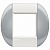 Рамка 1 пост LIVING LIGHT, горизонтальная, небесный LNB4802TS Bticino