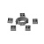 Кронштейн пластиковый для крепления Ovaline 653059 Legrand