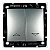 Выключатель для жалюзи 2-клавишный VALENA CLASSIC, алюминий 770104 Legrand