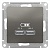 Розетка 2xUSB ATLASDESIGN, сталь ATN000933 Schneider Electric