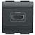 Розетка HDMI LIVING LIGHT, антрацит L4284 Bticino