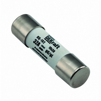 Предохранитель цилиндрич. 16A 10x38 ПЦ-102 21366DEK DEKraft