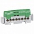 Клеммная колодка IP 2X - земля - зеленая - 8 x 1,5-16мм² - длина 75 мм 004832 Legrand