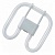 Лампа энергосберегающая КЛЛ CFL SQUARE 28W/835 2-PIN GR8 20X1 4050300816937 OSRAM