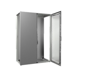 VX Шкаф 1200x1800x600 с монтажной платой, двухстворчатая дверь 8286000 Rittal