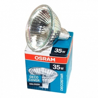 Лампа галогенная 44865 WFL 35W 12V GU5.3 FS1 4050300272634 OSRAM