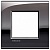 Рамка 1 пост LIVING LIGHT, олово LNC4802PT Bticino