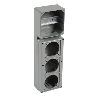 P17 Осн.щит.5мод. для 1 лиц.пан. 280х125 IP66 057707 Legrand