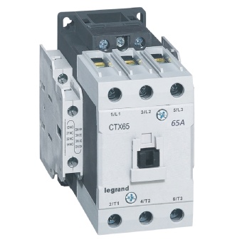 Контактор CTX³ 65 3P 65A (AC-3) 2но2нз ~24В 416170 Legrand