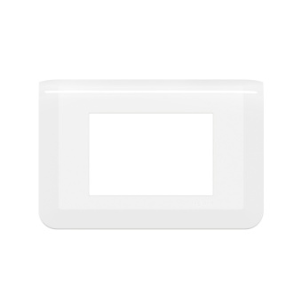 Рамка Mosaic 3 модуля - белая 078803L Legrand