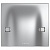 Вывод кабеля 2 модуля LIVING LIGHT, алюминий NT4955/45 Bticino