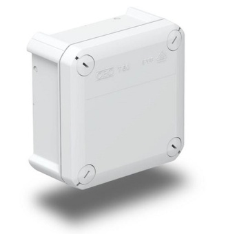 Коробка распределительная 114х114х57мм IP66 T 60 OE закрыт. свет. Сер. 2007239 OBO Bettermann