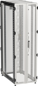ITK by ZPAS Шкаф серверный 19" 45U 600х1000мм двухстворчатые перфорированные двери серый РФ ZP35-45U-0610-P2P-R IEK