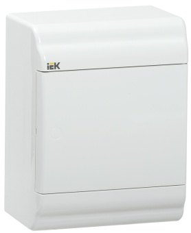 PRIME Корпус пластиковый ЩРН-П-4 модуля навесной белый/белая дверь IP41 MKP82-N-04-WD-41-20 IEK