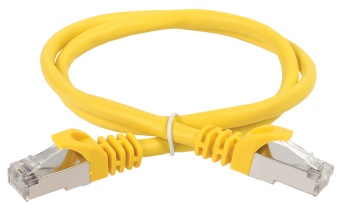 ITK Коммутационный шнур (патч-корд) кат.6 FTP LSZH 3м жёлтый PC05-C6FL-3M IEK