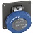 Встраиваемая розетка Hypra - IP 66/67-55 - 2К+3 - 16 А - пластик 051146 Legrand