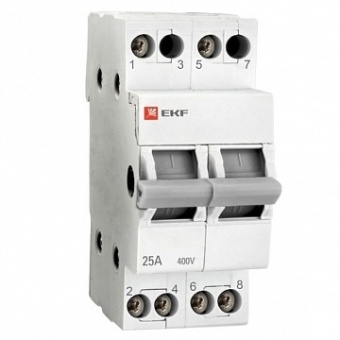 Трехпозиционный переключатель, 2P 63А Basic tps-2-63 EKF