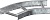 Поворот лестничный LESTA 45град 150х400мм R300 HDZ CPG04-4-45-150-400-HDZ IEK